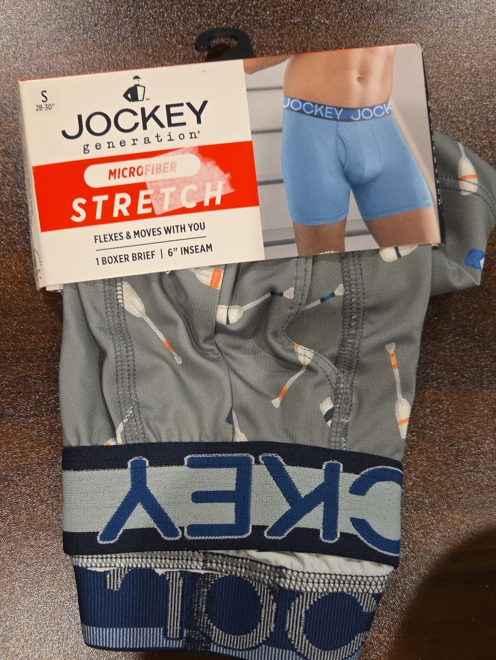 Jockey Microfiber Stretch Boxer Brief Size Small